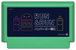 Run & Bunn ハンバーガー積む