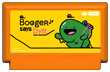 Booger Jr. says Bye