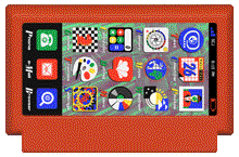 Retro-Style Comical Smart Phone Case